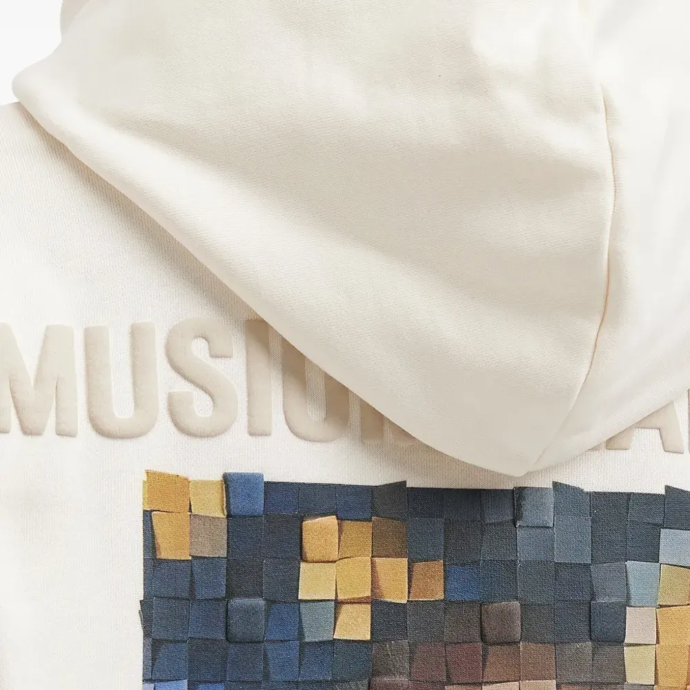 Худи с принтом пикселей