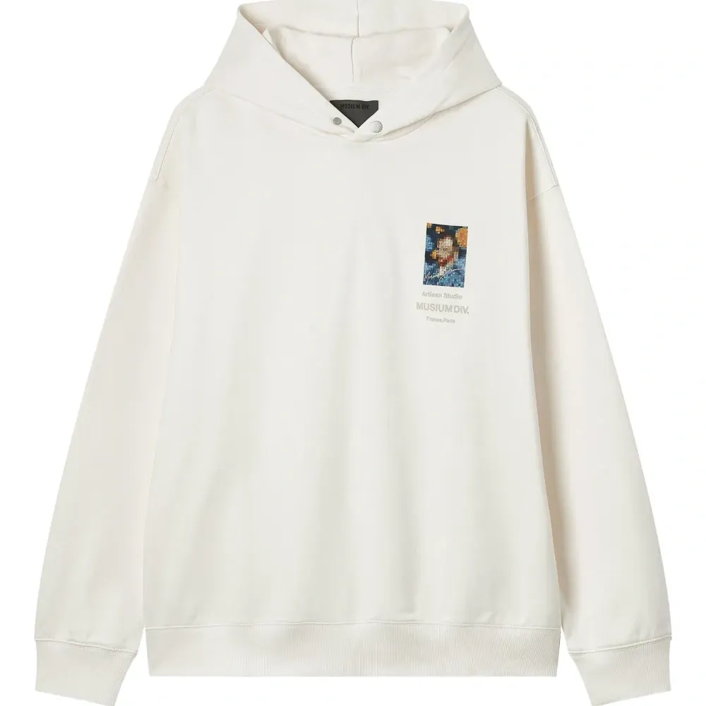 Худи с принтом пикселей