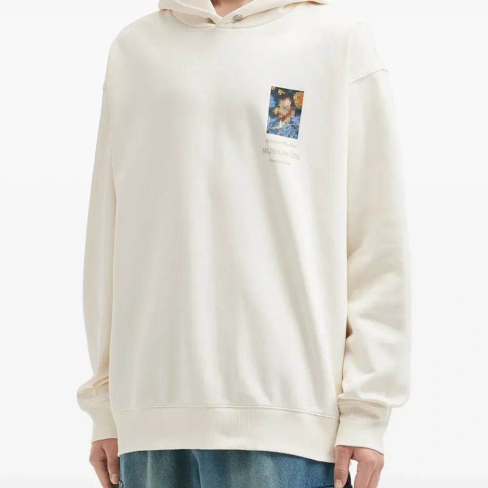 Худи с принтом пикселей