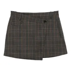 Клетчатая мини-юбка Клетчатая мини-юбка