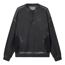 Хлопковый свитшот с панелями