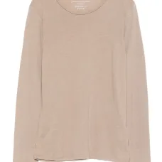 Джемпер с длинными рукавами и круглым вырезом