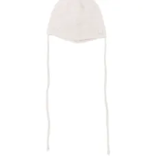 Шапка с завязками и помпоном Шапка с завязками и помпоном