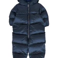 Стёганое пальто с капюшоном