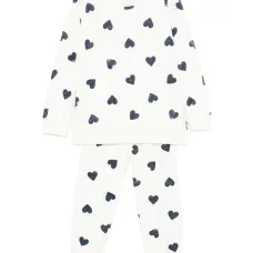 Пижама с принтом в виде сердечек Пижама с принтом в виде сердечек