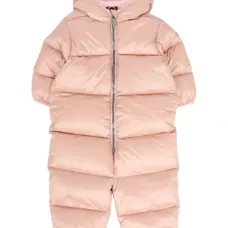 Стеганое пальто с капюшоном