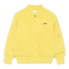 Куртка на молнии с вышитым логотипом