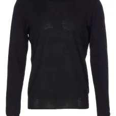 Джемпер с длинными рукавами и круглым вырезом