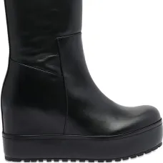 Ботинки на платформе с танкеткой