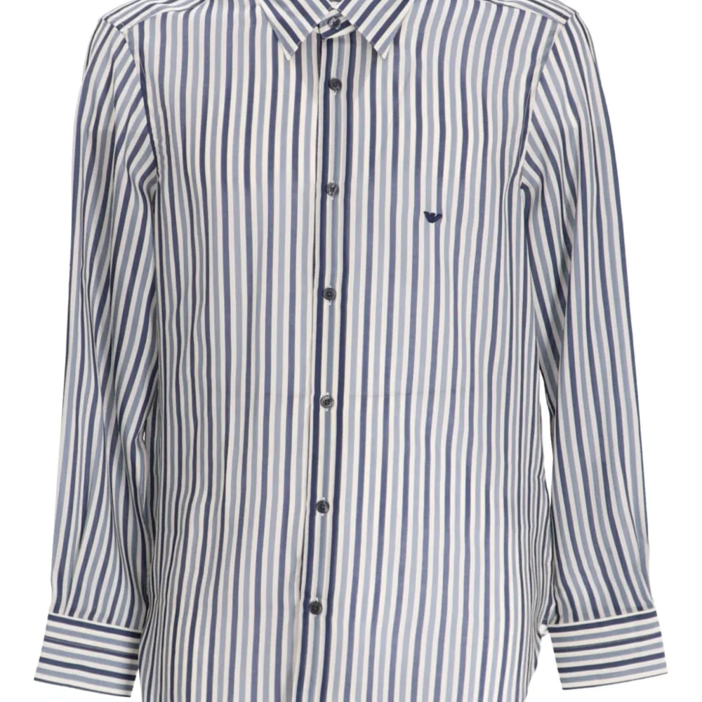 Полосатая рубашка с длинными рукавами