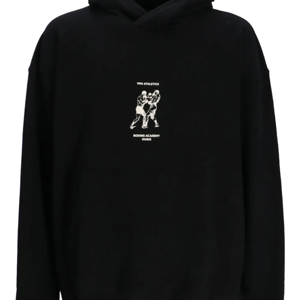 Худи с принтом бокс