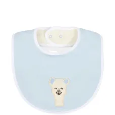 Нагрудник с вышивкой в виде медвежонка