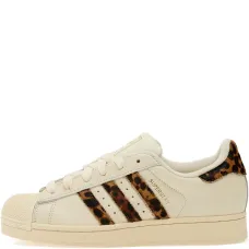 Кроссовки Superstar с леопардовым принтом
