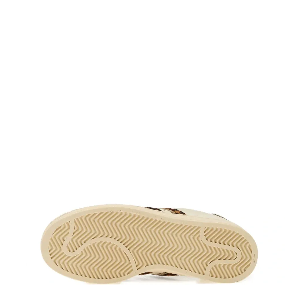 Кроссовки Superstar с леопардовым принтом