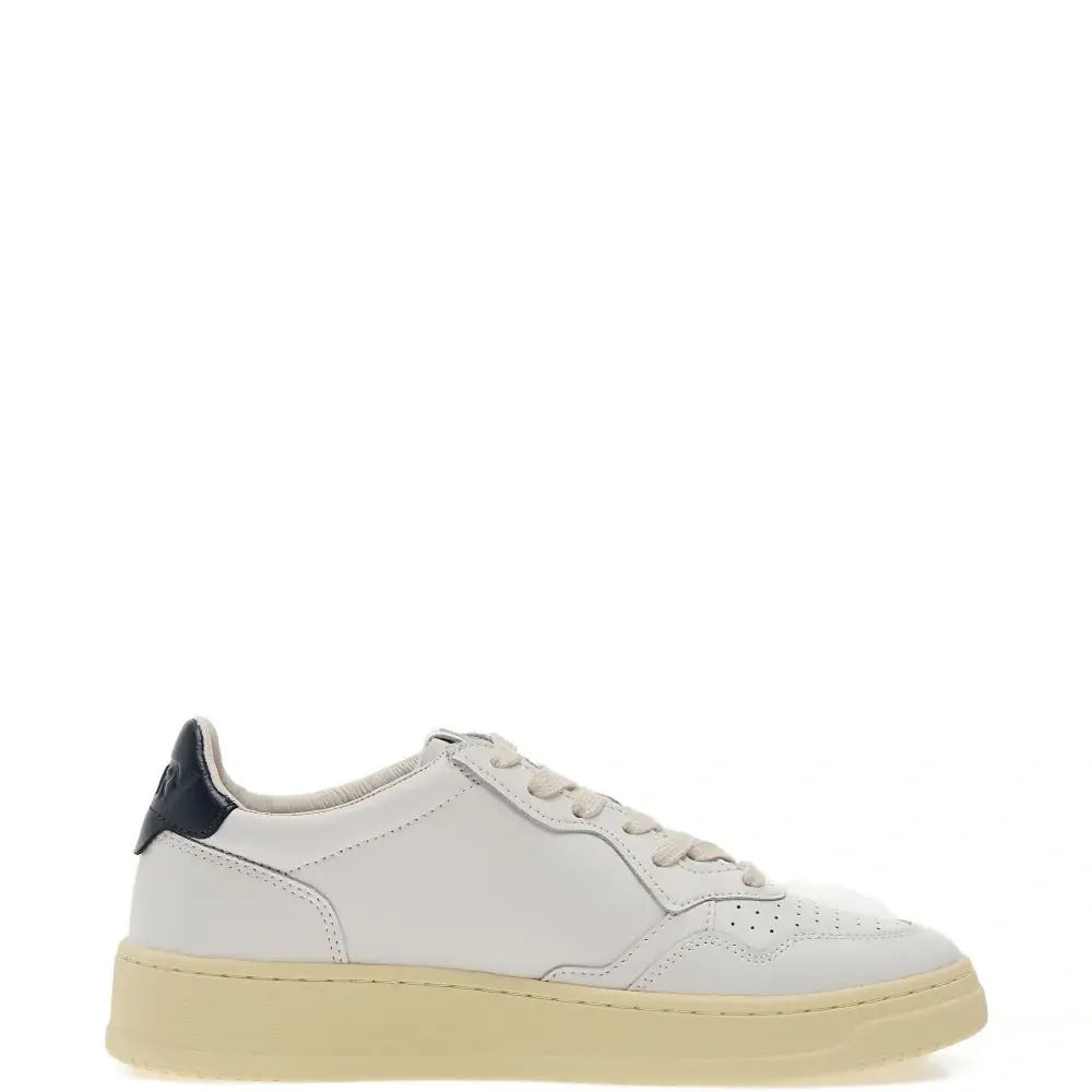 Кожаные кеды Medalist с перфорацией