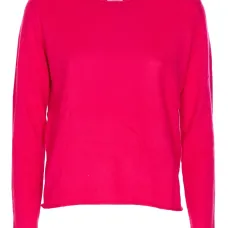 Кашемировый свитер с круглым вырезом