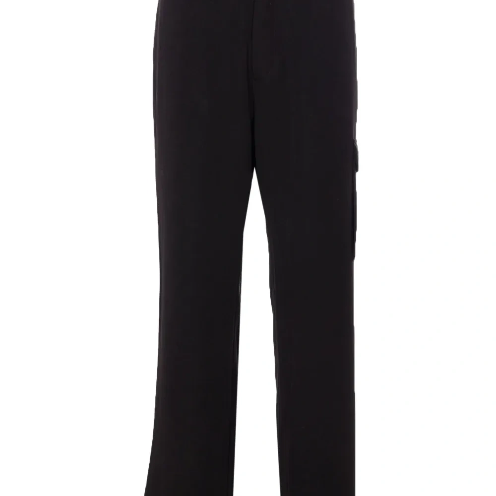 Брюки с накладными карманами