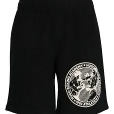 Хлопковые шорты с логотипом