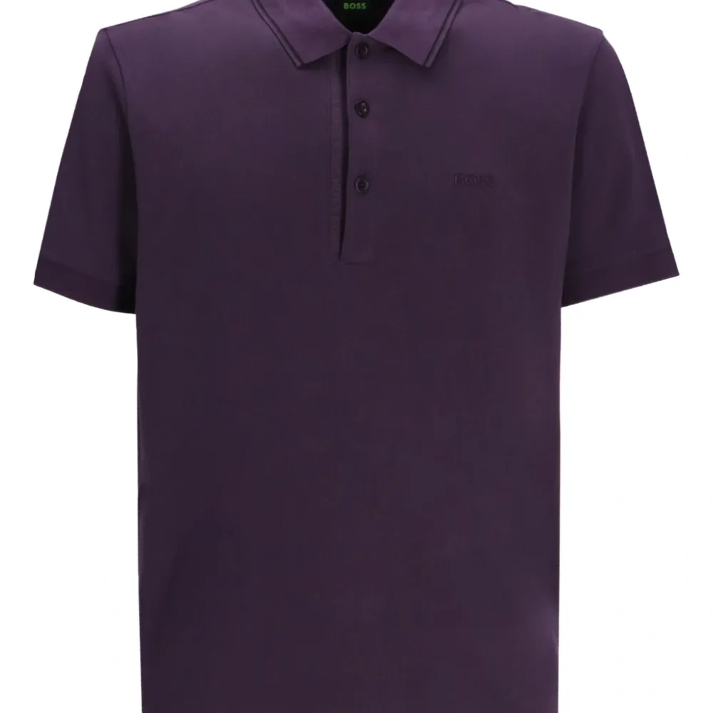 Рубашка поло с вышитым логотипом