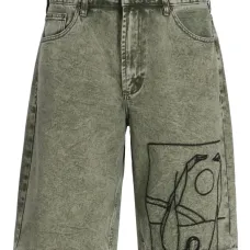 Шорты с вышивкой