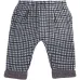 Клетчатые брюки с эластичным поясом