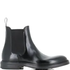 Кожаные ботинки с эластичными вставками Кожаные ботинки с эластичными вставками