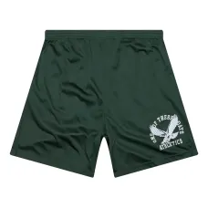 Сетчатые шорты с логотипом в виде орла