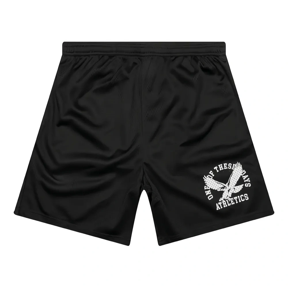 Сетчатые шорты с логотипом в виде орла