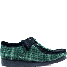 Ботинки Wallabee из твида в клетку