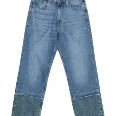 Джинсы Third Cut с контрастным низом Джинсы Third Cut с контрастным низом