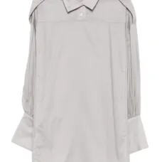 Платье-рубашка с манжетами