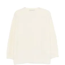 Рифлёный свитер с длинными рукавами