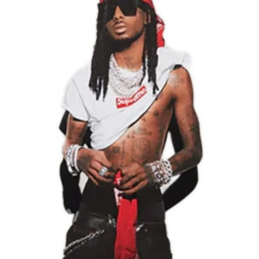 Футболка Stadium Playboi Carti "Белая"