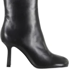 Кожаные ботильоны