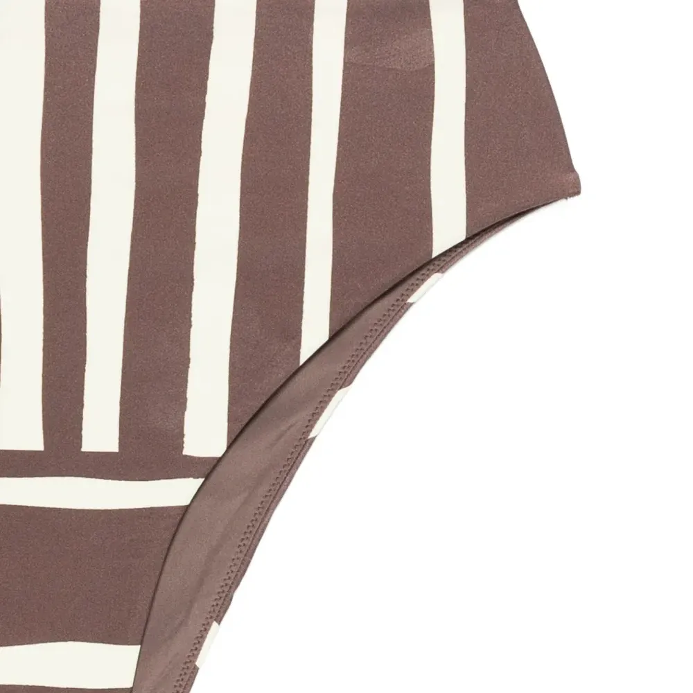 Плавки бикини Linocut в полоску