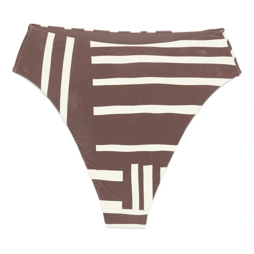 Плавки бикини Linocut в полоску