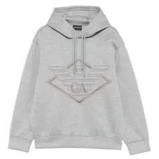 Худи с вышитым логотипом