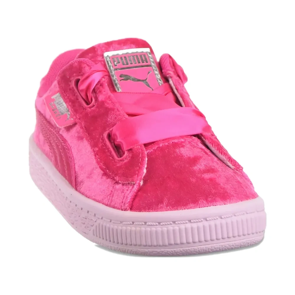 Кроссовки Basket Heart "Beetroot Purple/Puma Silver"