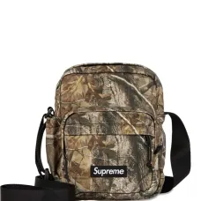 Мини-сумка-мессенджер из денима "Камуфляж"