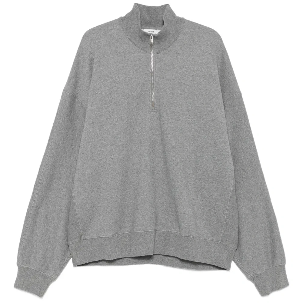 Свитшот на половинной молнии