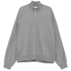 Свитшот на половинной молнии