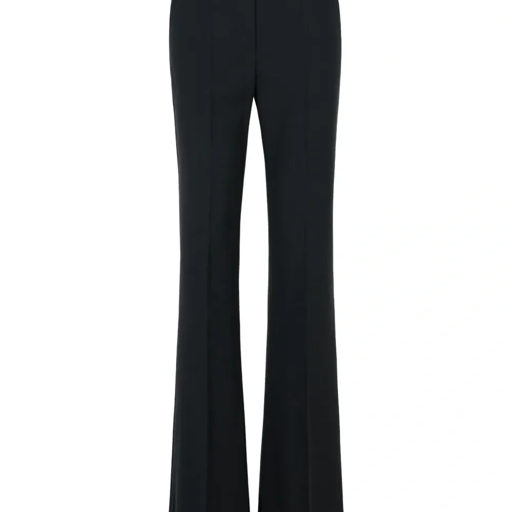 Расклешённые брюки из чистой шерсти