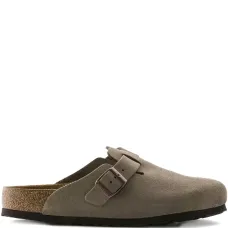 Замшевые сандалии с застежкой-пряжкой