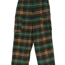 Фланелевые брюки карго