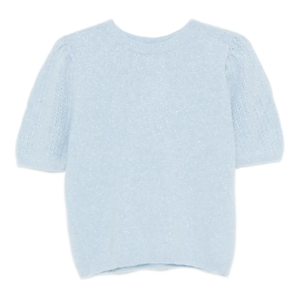 Свитер с круглым вырезом