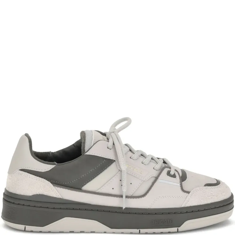 Кожаные кроссовки цвета глины