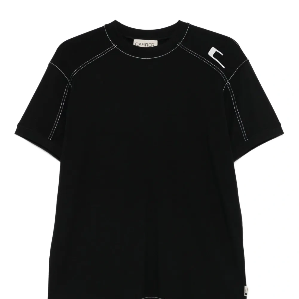 Футболка с контрастной строчкой