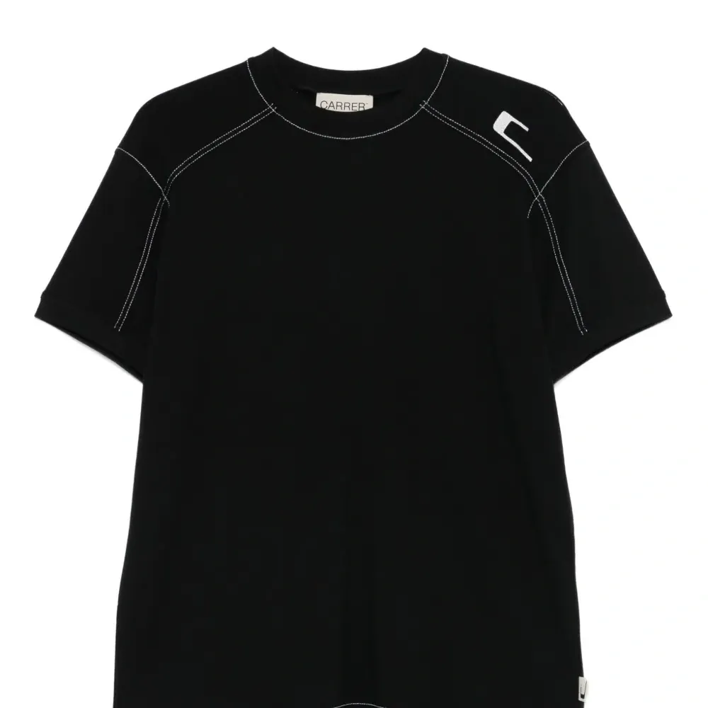 Футболка с контрастной строчкой