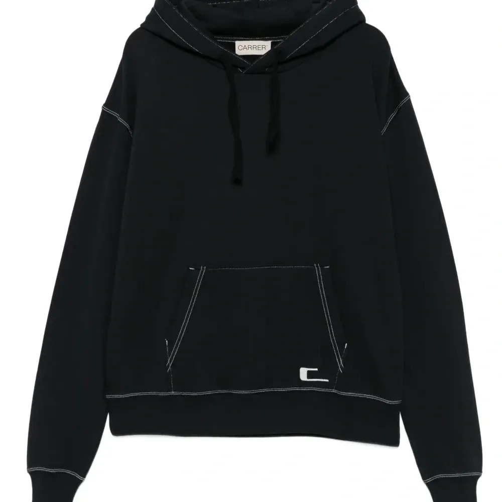 Худи с контрастной строчкой