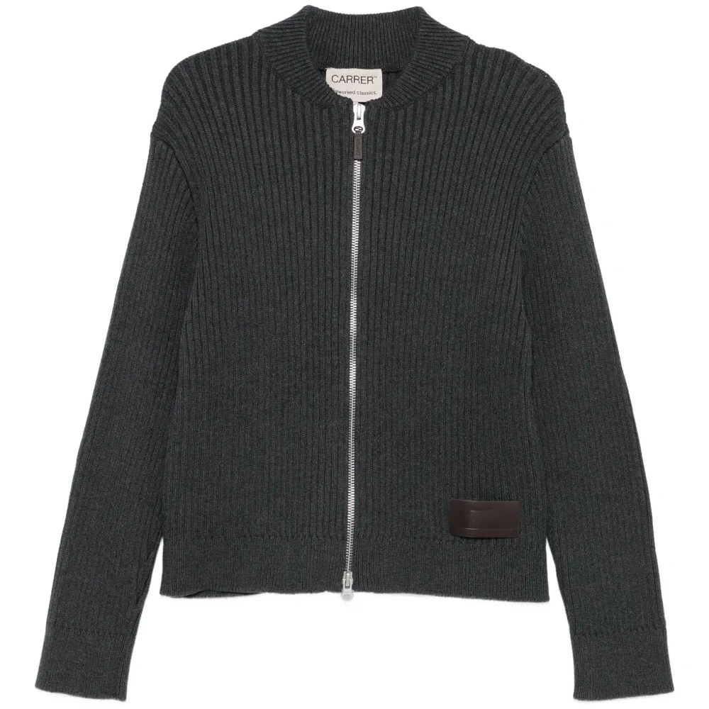 Бомбер в рубчик